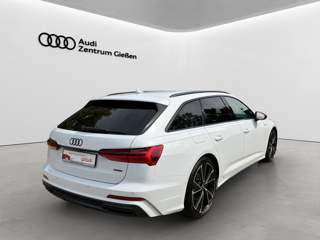 Audi A6 2022 г. Белый, пробег 49400 км