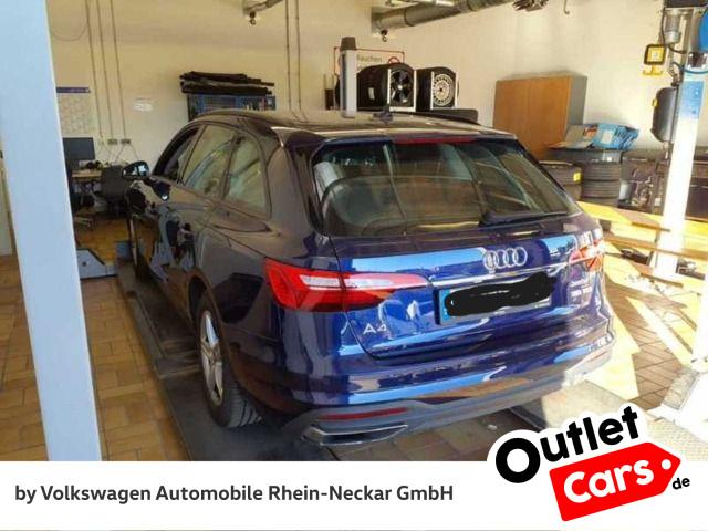 Audi A4 2023 г. Чёрный, пробег 58359 км