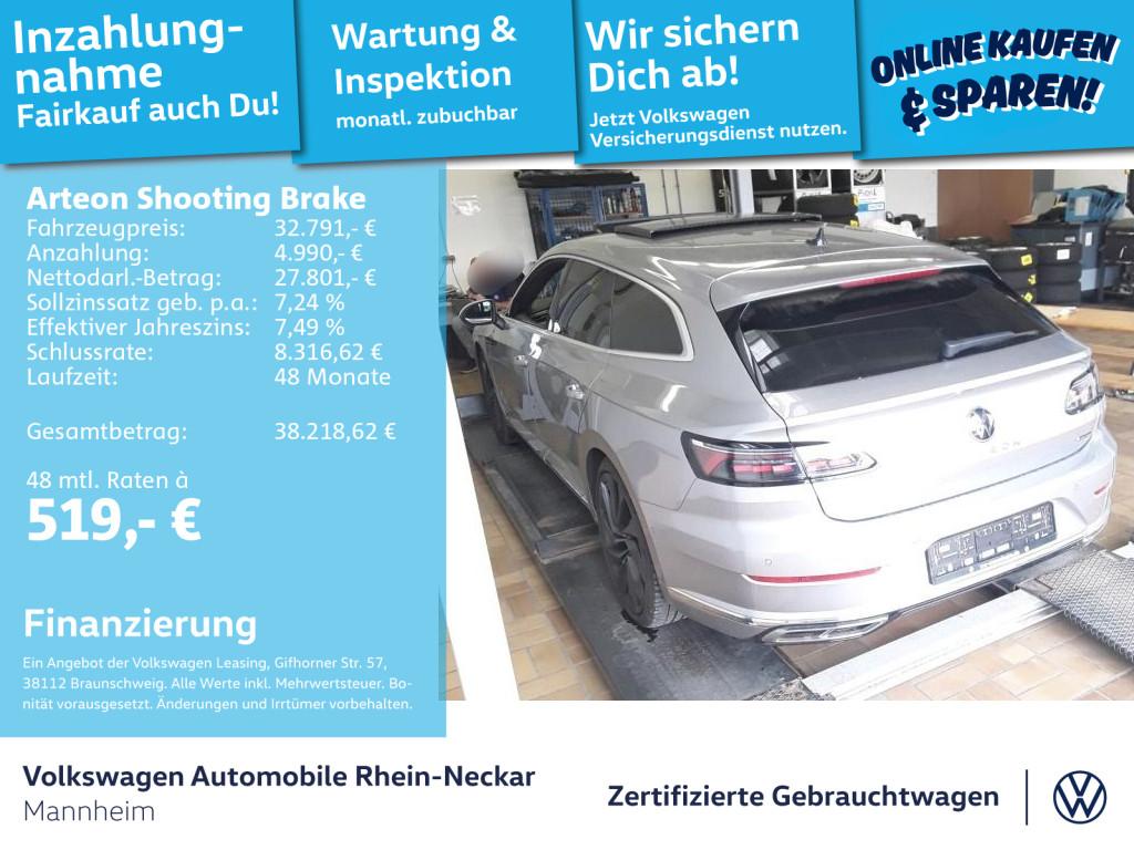 Volkswagen Arteon 2023 г. Серебристый, пробег 43908 км