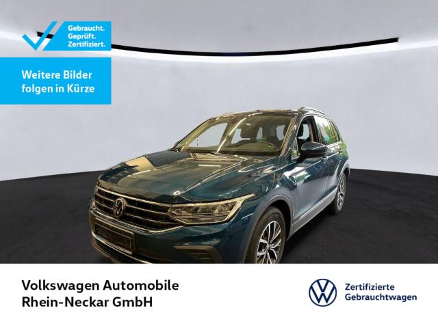 Volkswagen Tiguan 2023 г. Синий, пробег 41985 км