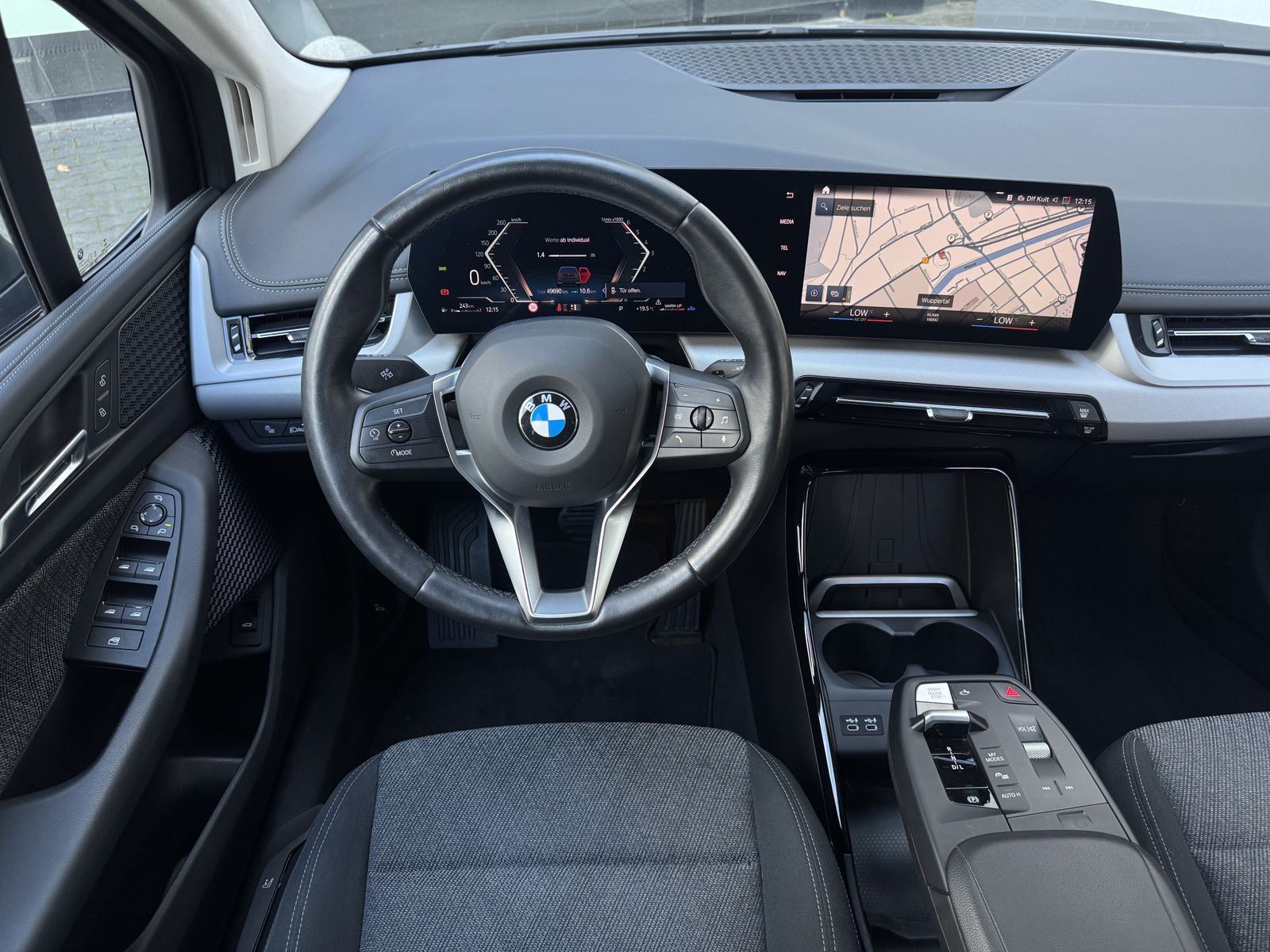 BMW 218 ACTIVE TOURER 2022 г. Серый, пробег 49676 км