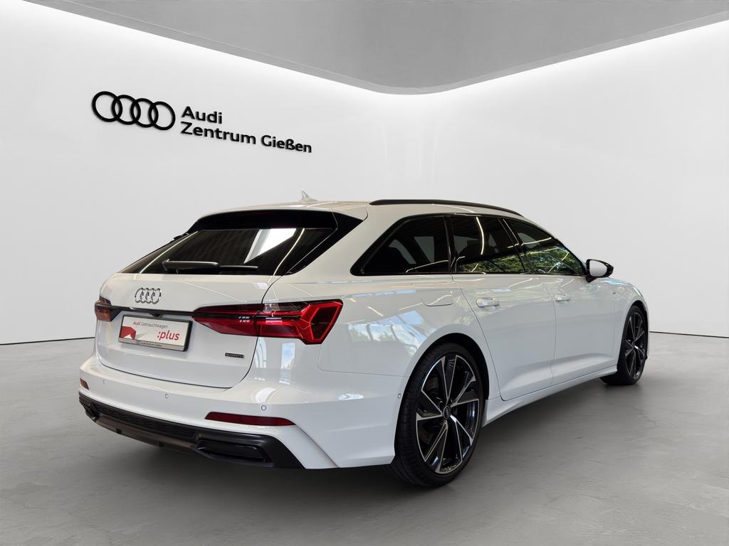 Audi A6 2023 г. Белый, пробег 48700 км