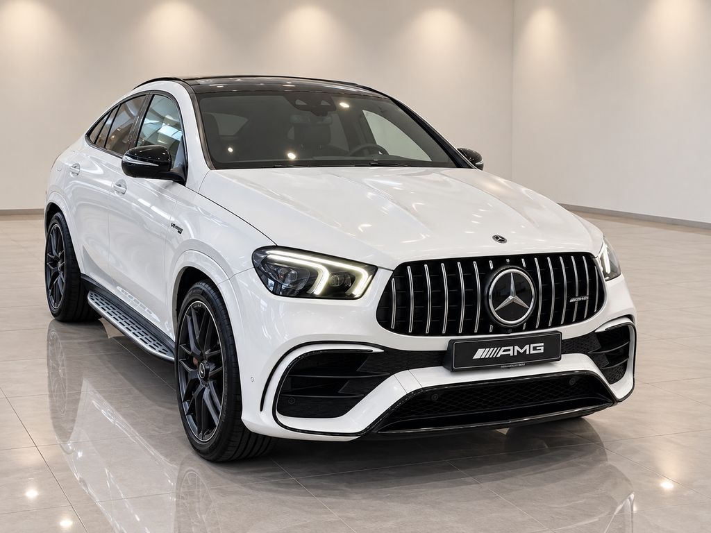Mercedes-Benz GLE 63 AMG 2023 г. Белый, пробег 21950 км