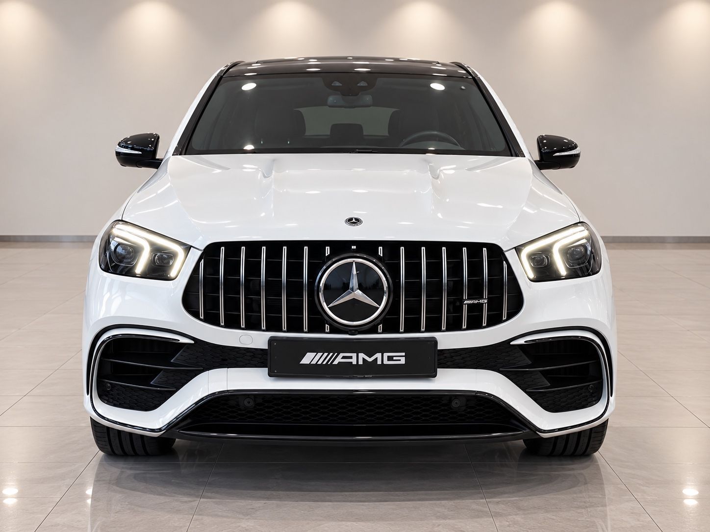 Mercedes-Benz GLE 63 AMG 2023 г. Белый, пробег 21950 км