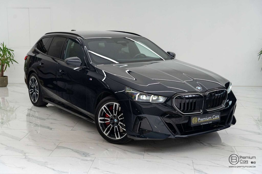 BMW 540 2025 г. Синий, пробег 40000 км