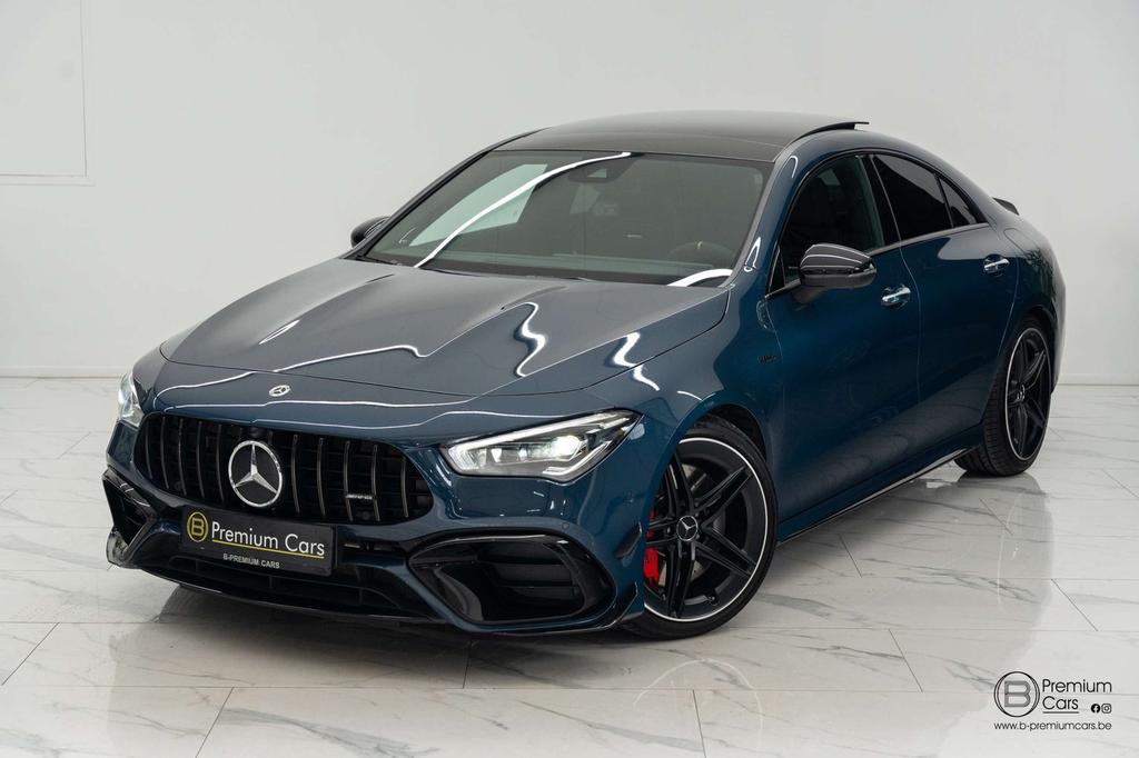 Mercedes-Benz CLA 45 AMG 2023 г. Синий, пробег 30000 км