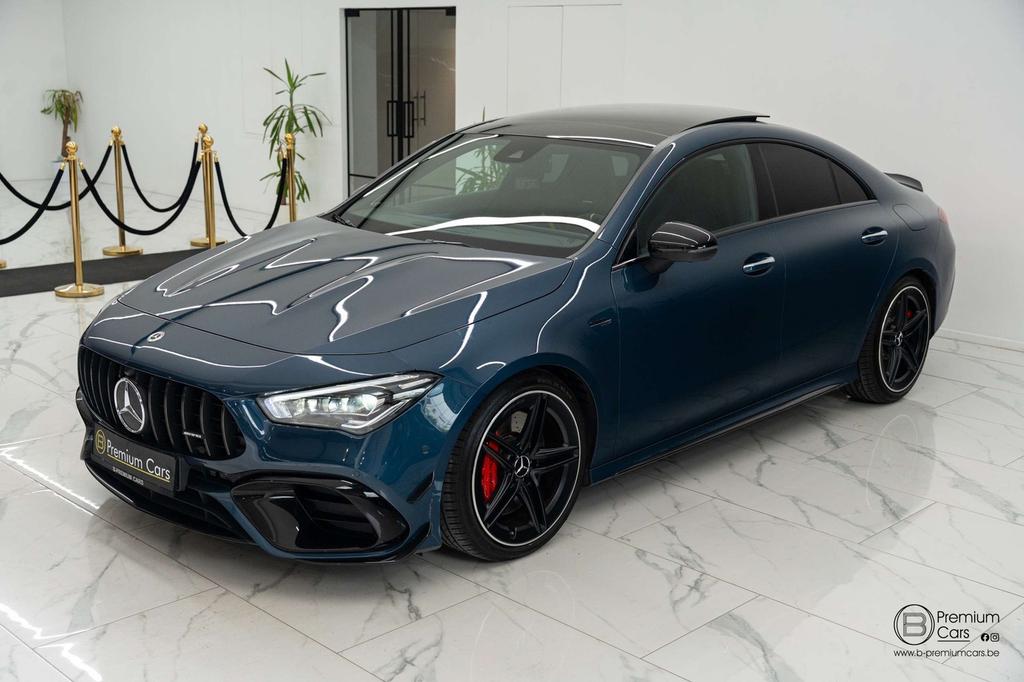 Mercedes-Benz CLA 45 AMG 2023 г. Синий, пробег 30000 км