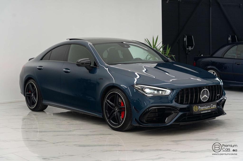 Mercedes-Benz CLA 45 AMG 2023 г. Синий, пробег 30000 км