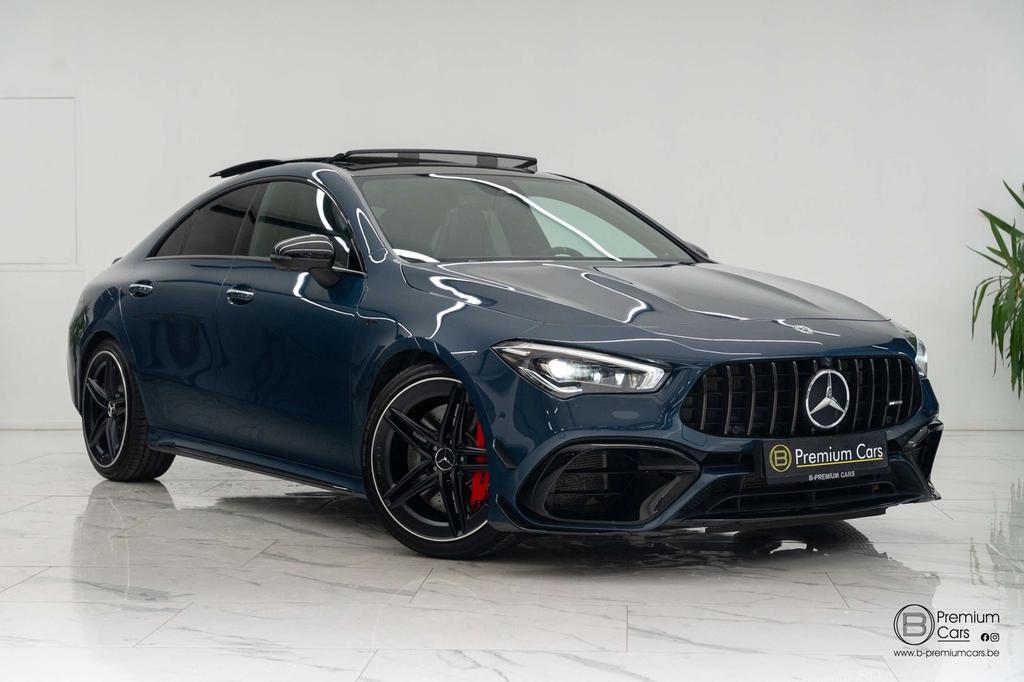 Mercedes-Benz CLA 45 AMG 2023 г. Синий, пробег 30000 км