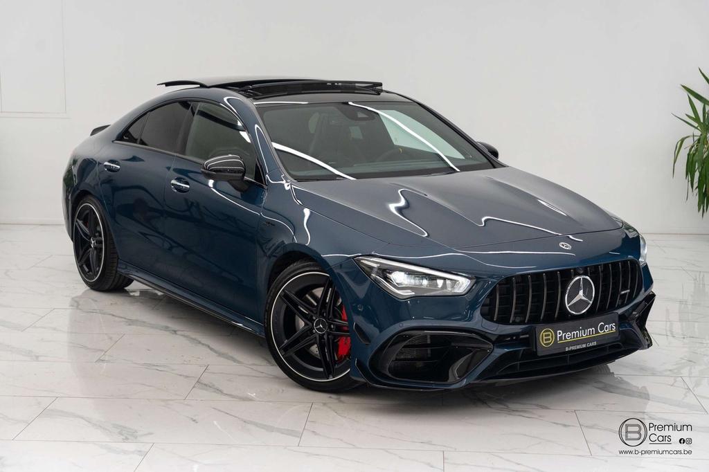 Mercedes-Benz CLA 45 AMG 2023 г. Синий, пробег 30000 км
