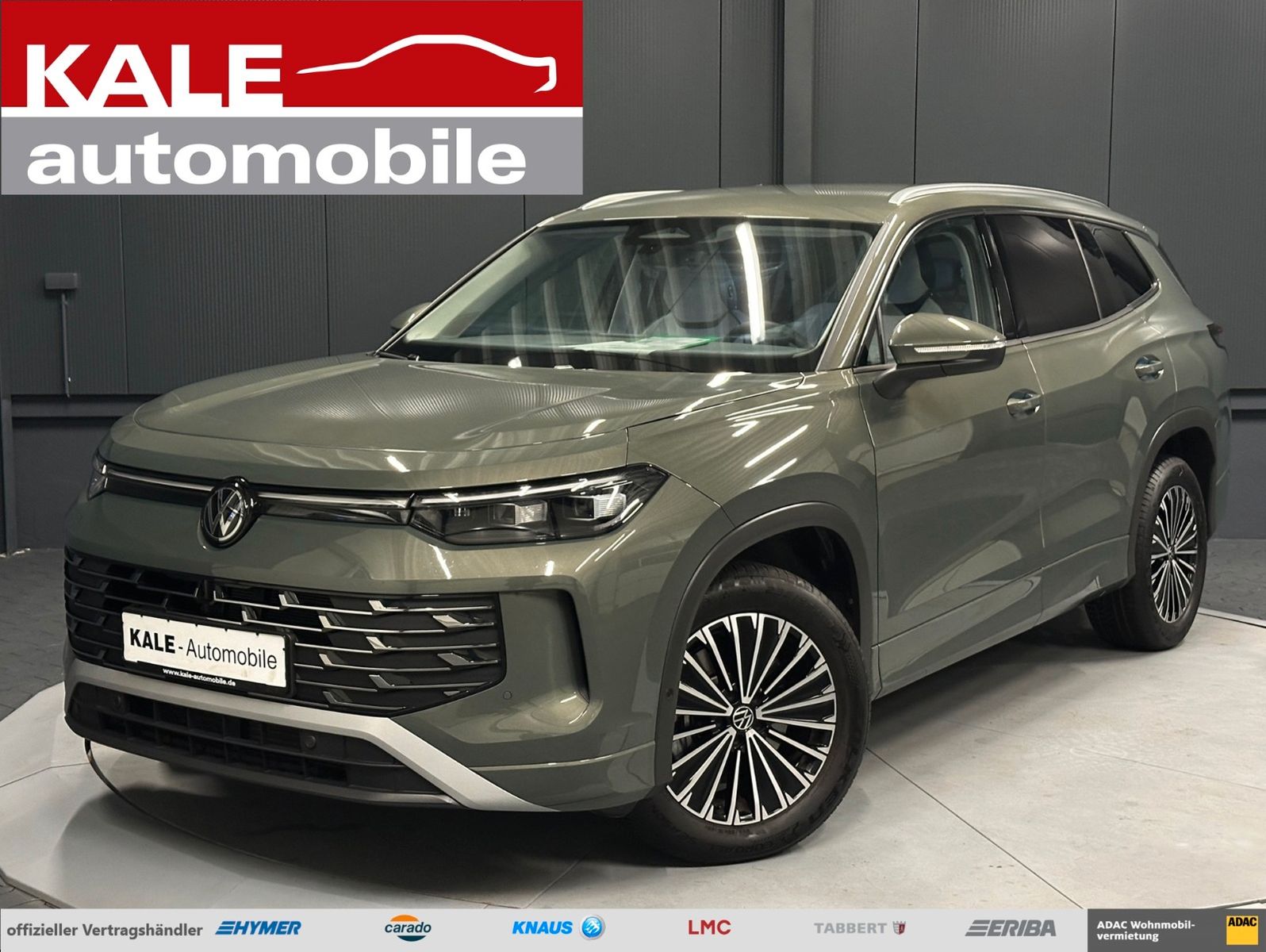 Volkswagen Tayron 2025 г. Зелёный, пробег 18000 км