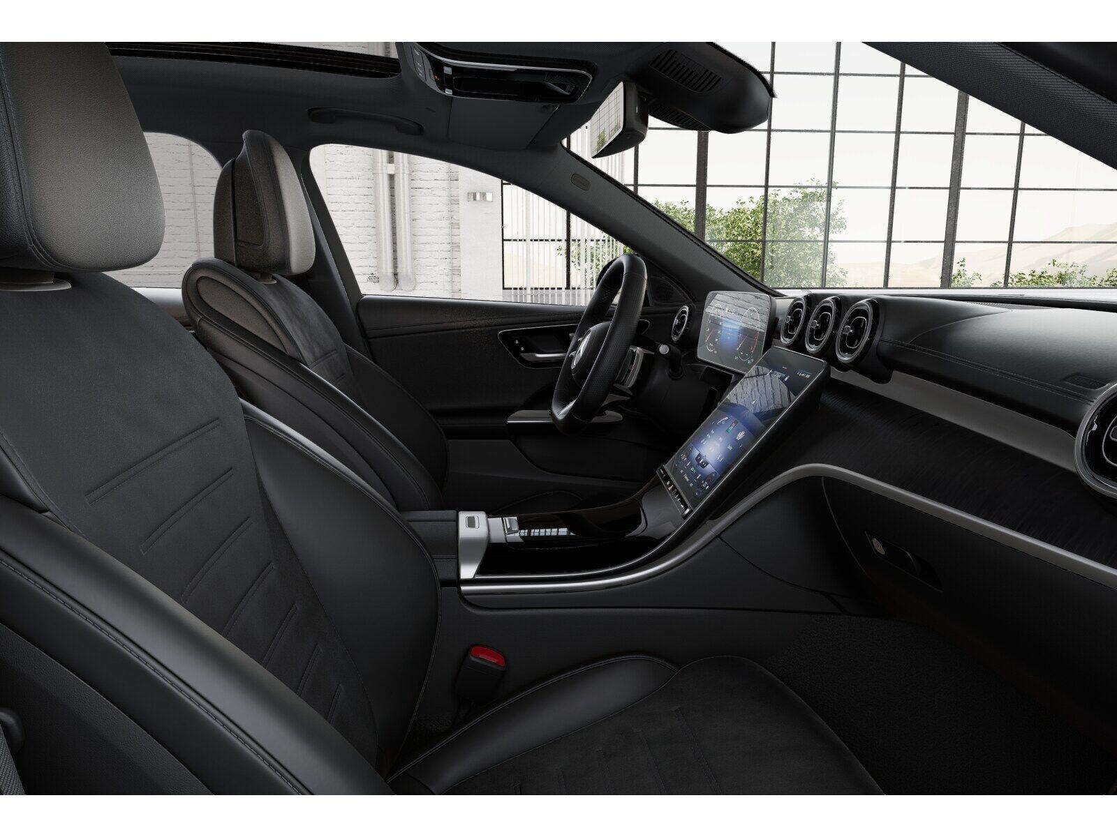 Mercedes-Benz C 200 2024 г. Чёрный, пробег 5545 км