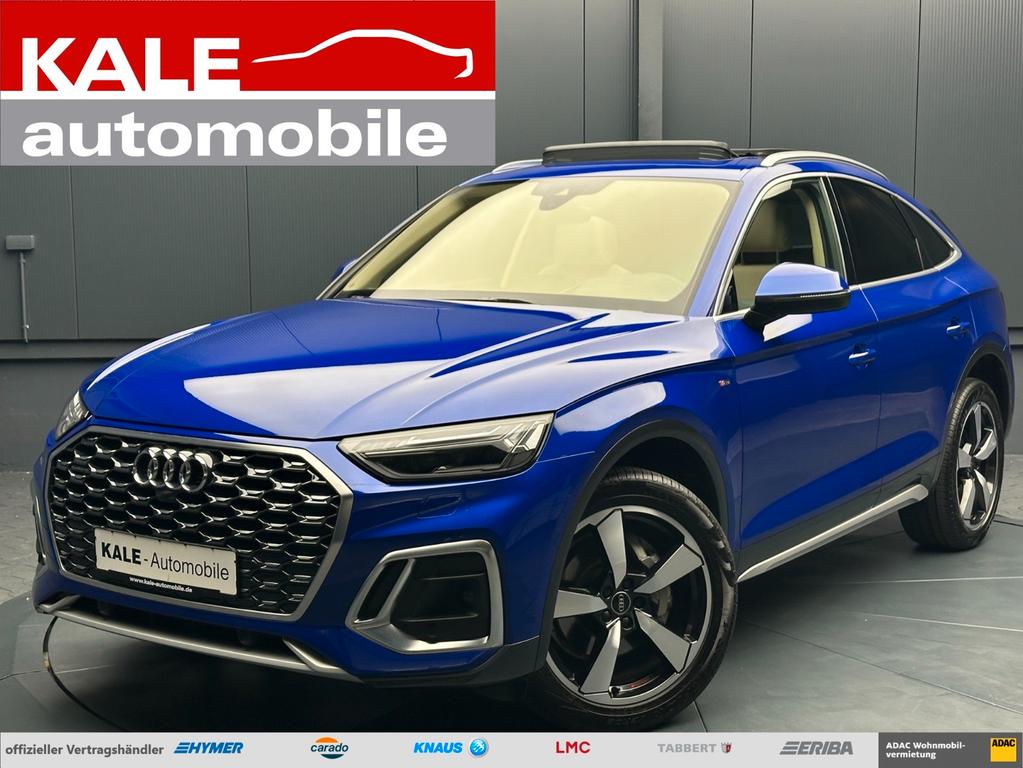 Audi Q5 2024 г. Синий, пробег 49000 км