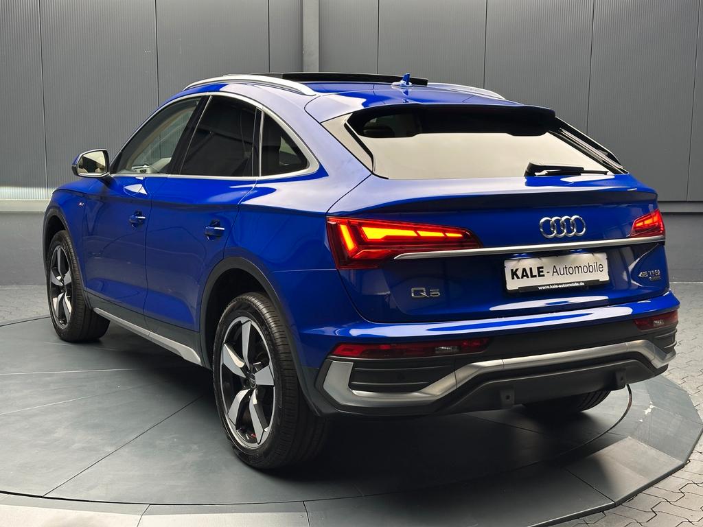 Audi Q5 2024 г. Синий, пробег 49000 км