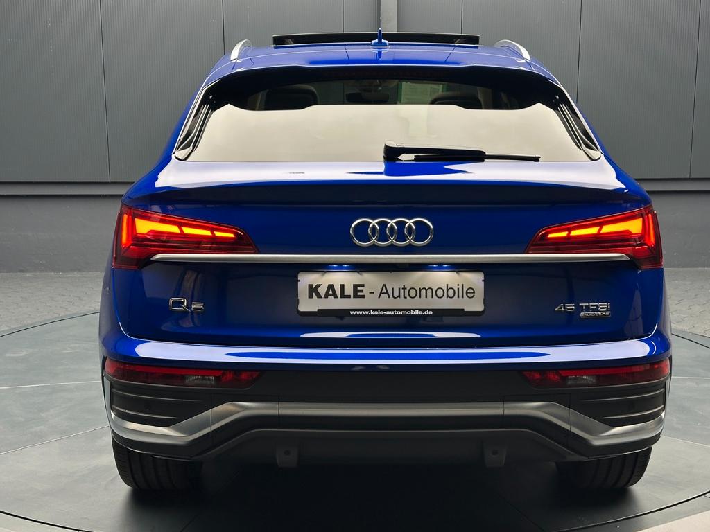 Audi Q5 2024 г. Синий, пробег 49000 км