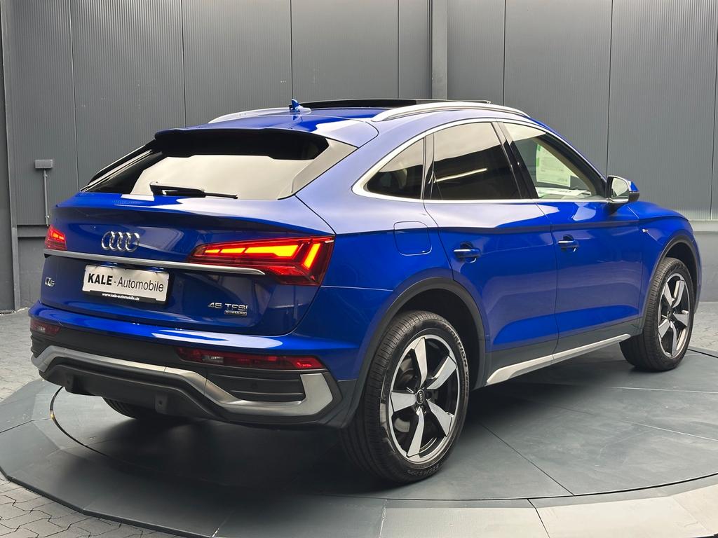 Audi Q5 2024 г. Синий, пробег 49000 км