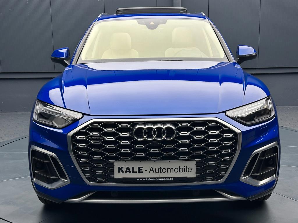 Audi Q5 2024 г. Синий, пробег 49000 км