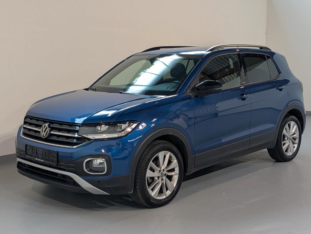 Volkswagen T-Cross 2023 г. Синий, пробег 47899 км
