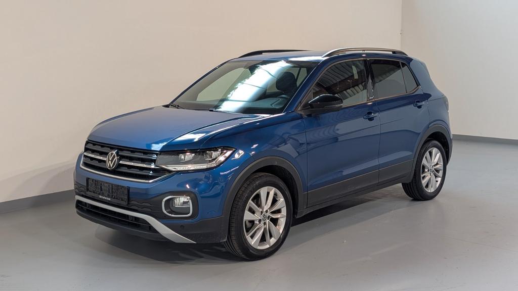 Volkswagen T-Cross 2023 г. Синий, пробег 47899 км