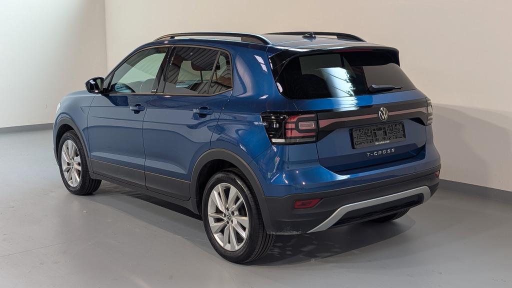Volkswagen T-Cross 2023 г. Синий, пробег 47899 км