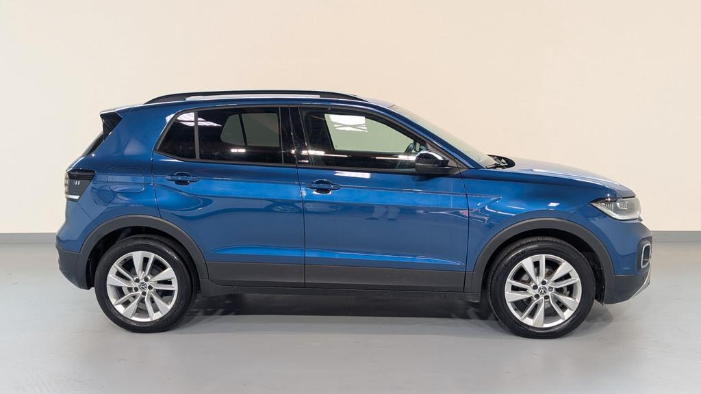 Volkswagen T-Cross 2023 г. Синий, пробег 47899 км