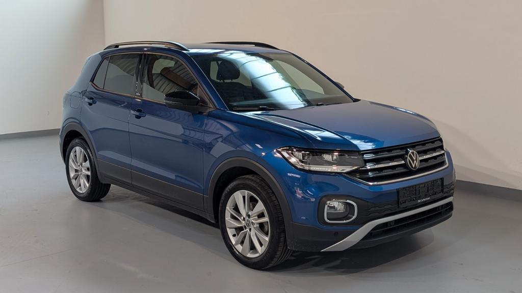 Volkswagen T-Cross 2023 г. Синий, пробег 47899 км