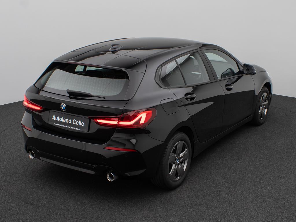 BMW 118 2023 г. Чёрный, пробег 58396 км