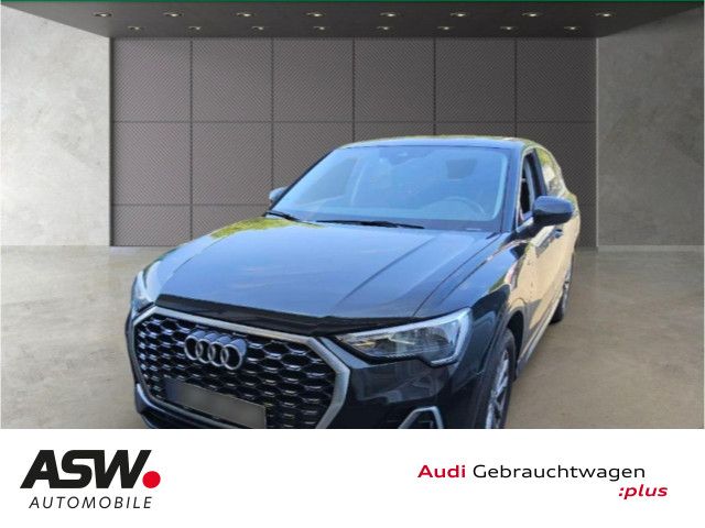 Audi Q3 2022 г. Чёрный, пробег 43500 км