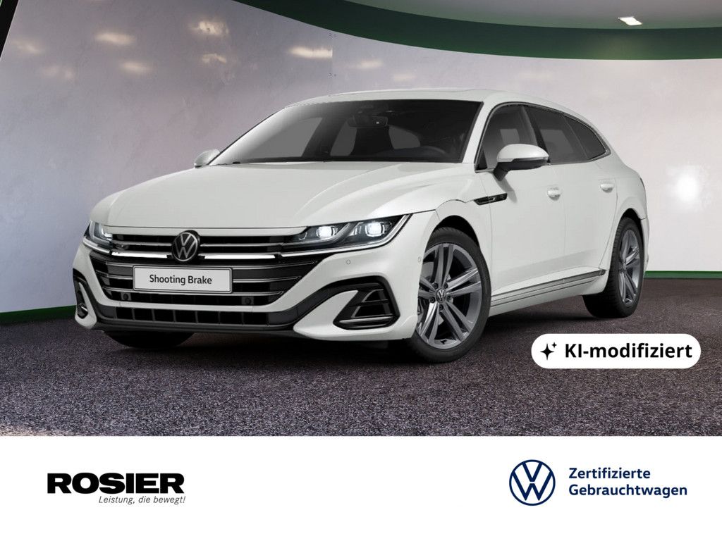 Volkswagen Arteon 2021 г. Белый, пробег 53658 км
