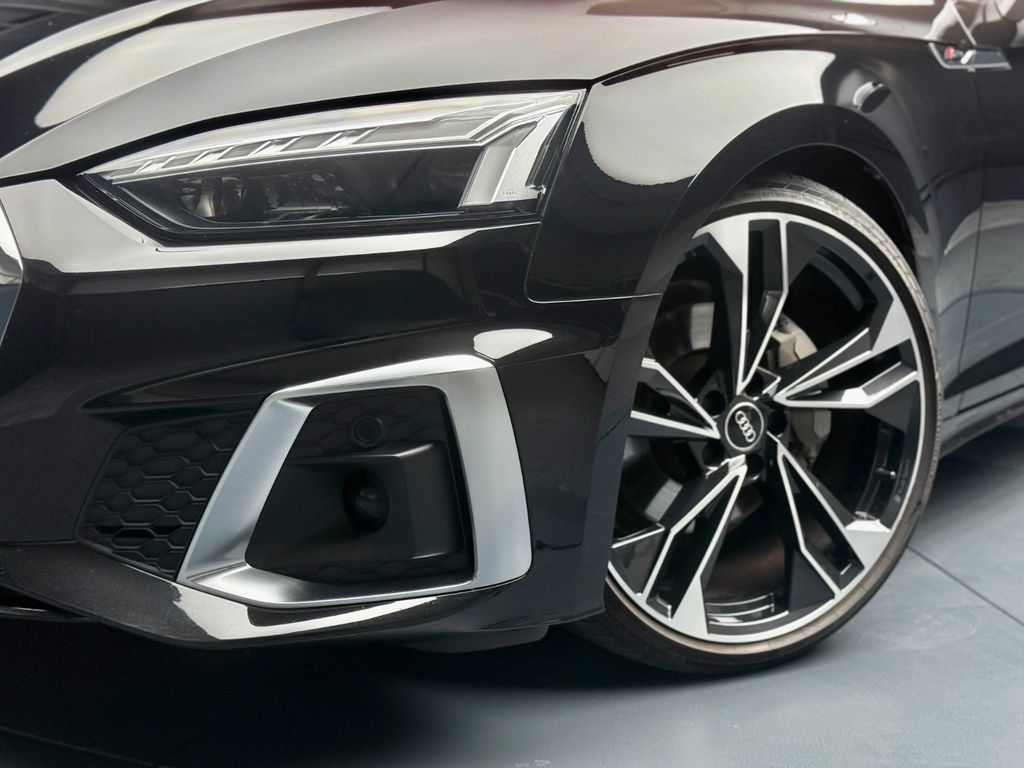 Audi A5 2022 г. Чёрный, пробег 44000 км