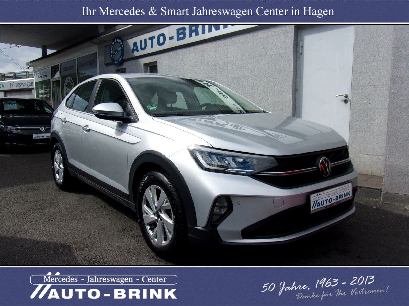 Volkswagen Taigo 2022 г. Серебристый, пробег 21576 км