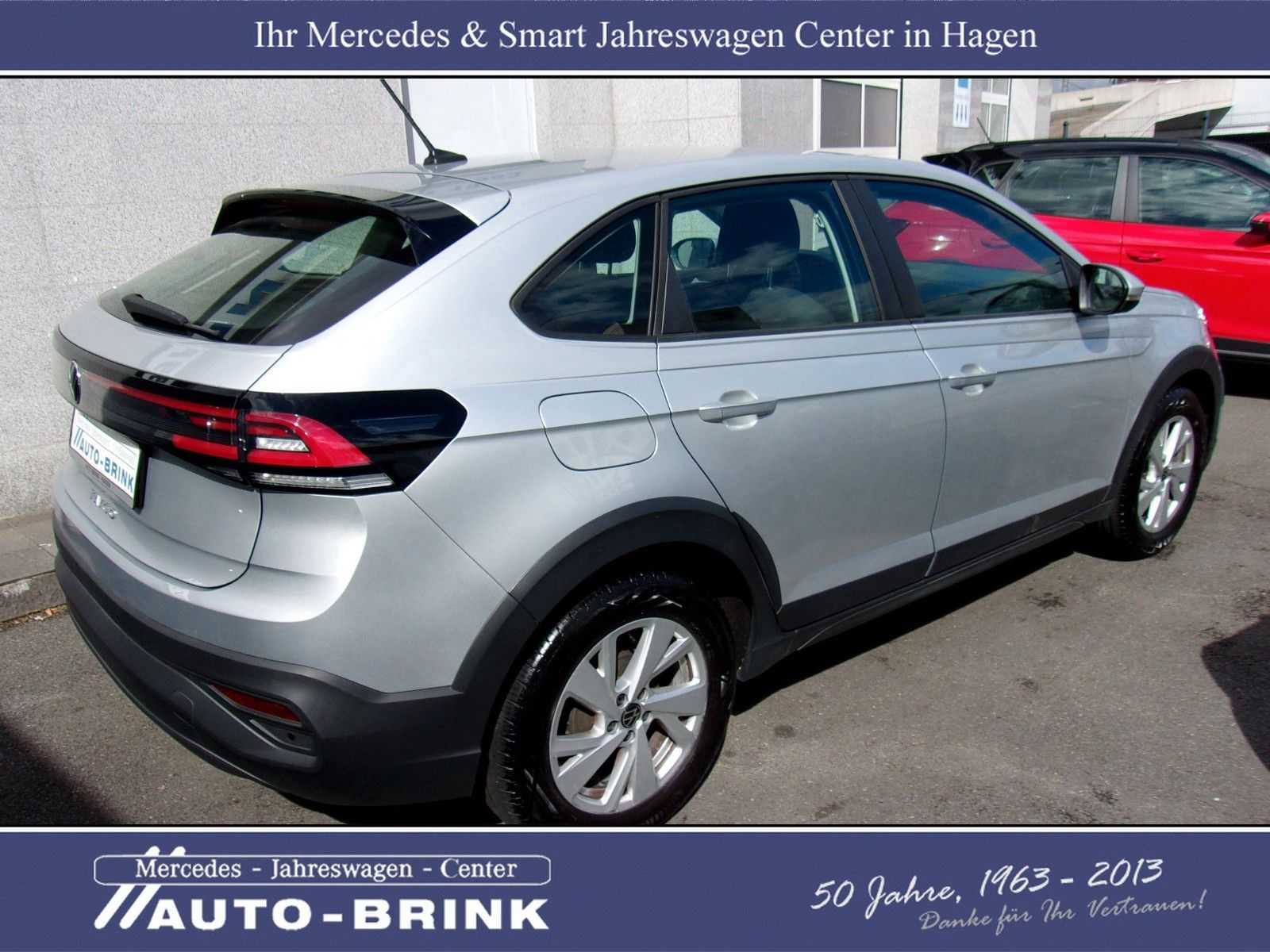 Volkswagen Taigo 2022 г. Серебристый, пробег 21576 км