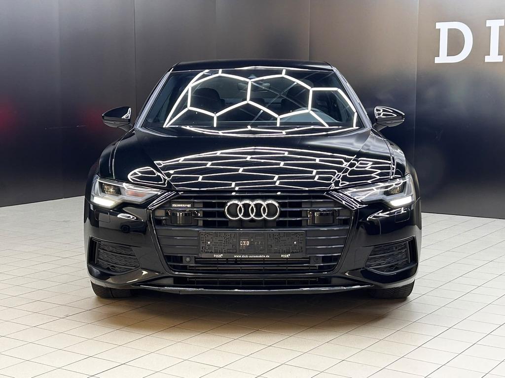 Audi A6 2022 г. Чёрный, пробег 48289 км