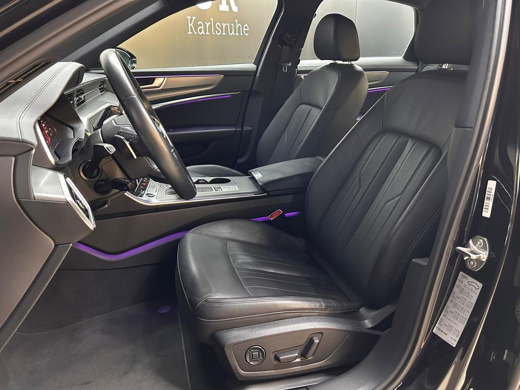 Audi A6 2022 г. Чёрный, пробег 48289 км