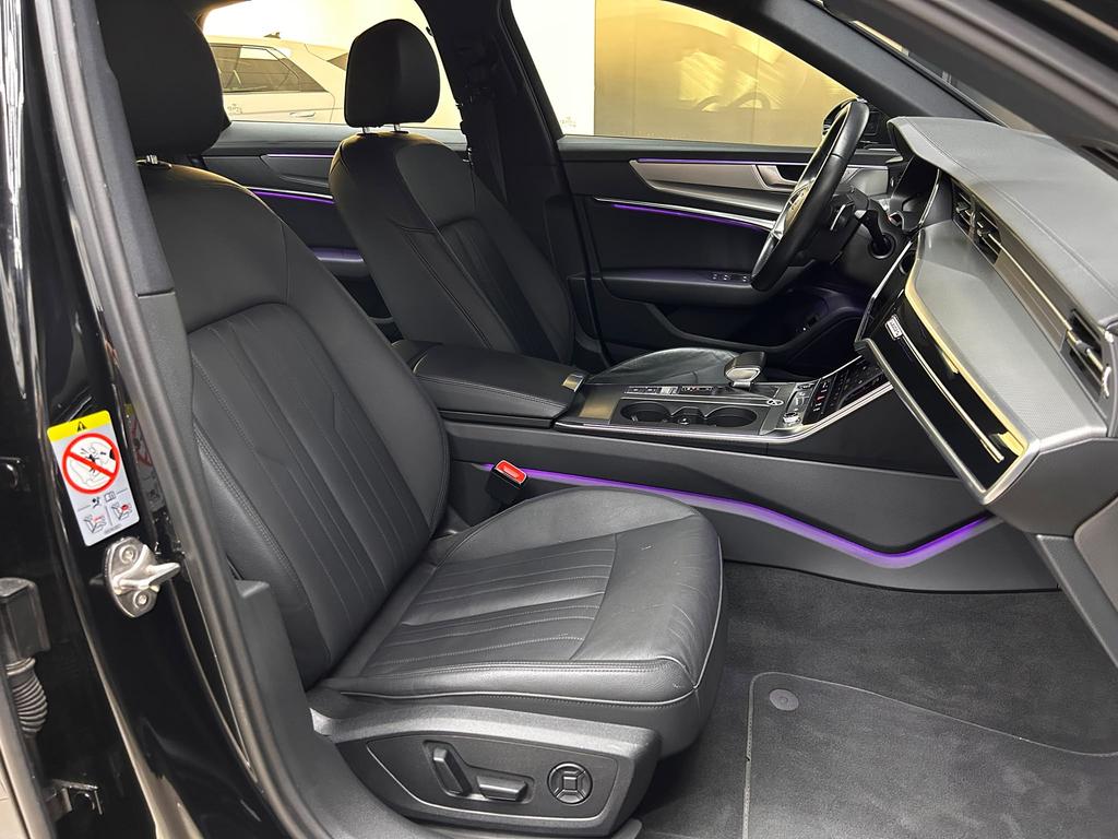 Audi A6 2022 г. Чёрный, пробег 48289 км