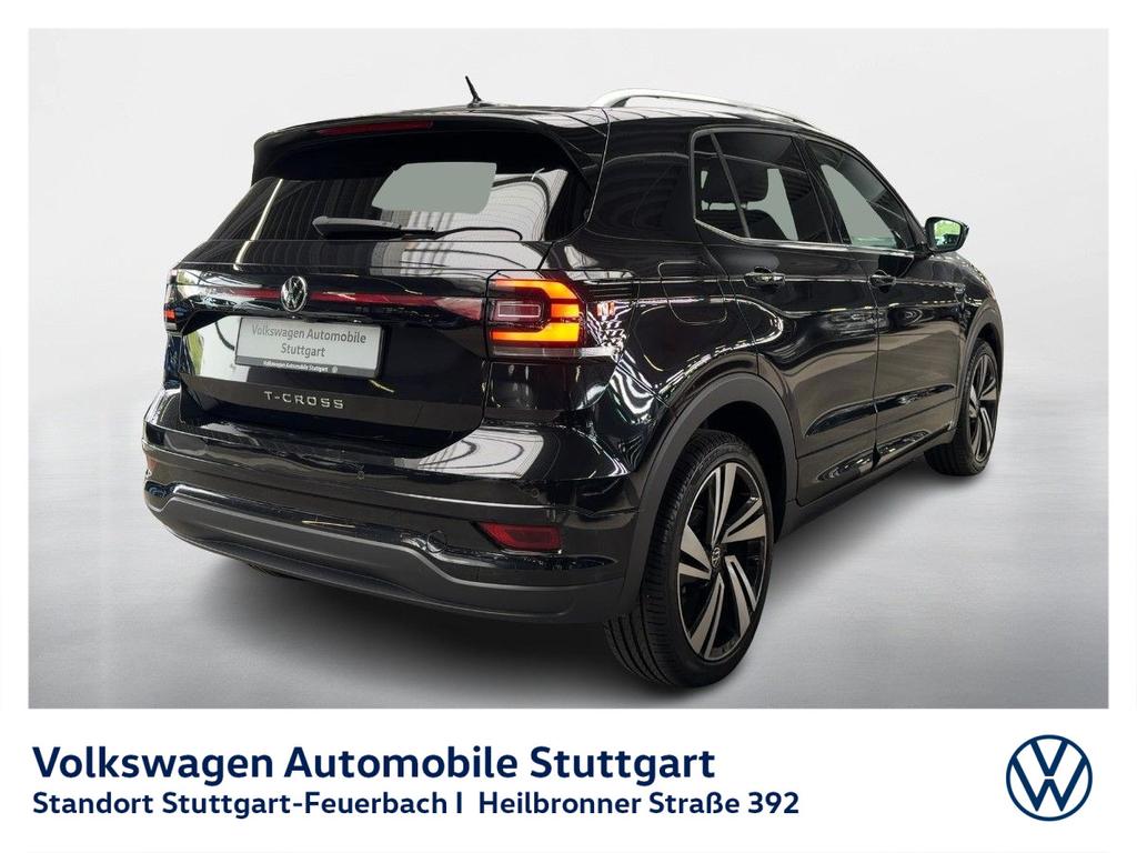 Volkswagen T-Cross 2022 г. Чёрный, пробег 46554 км