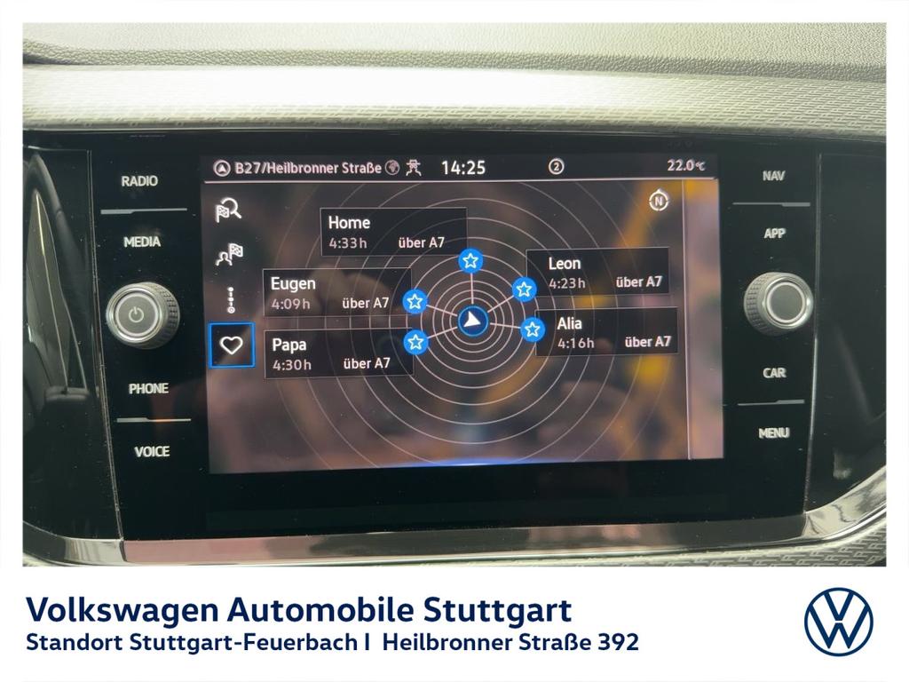 Volkswagen T-Cross 2022 г. Чёрный, пробег 46554 км