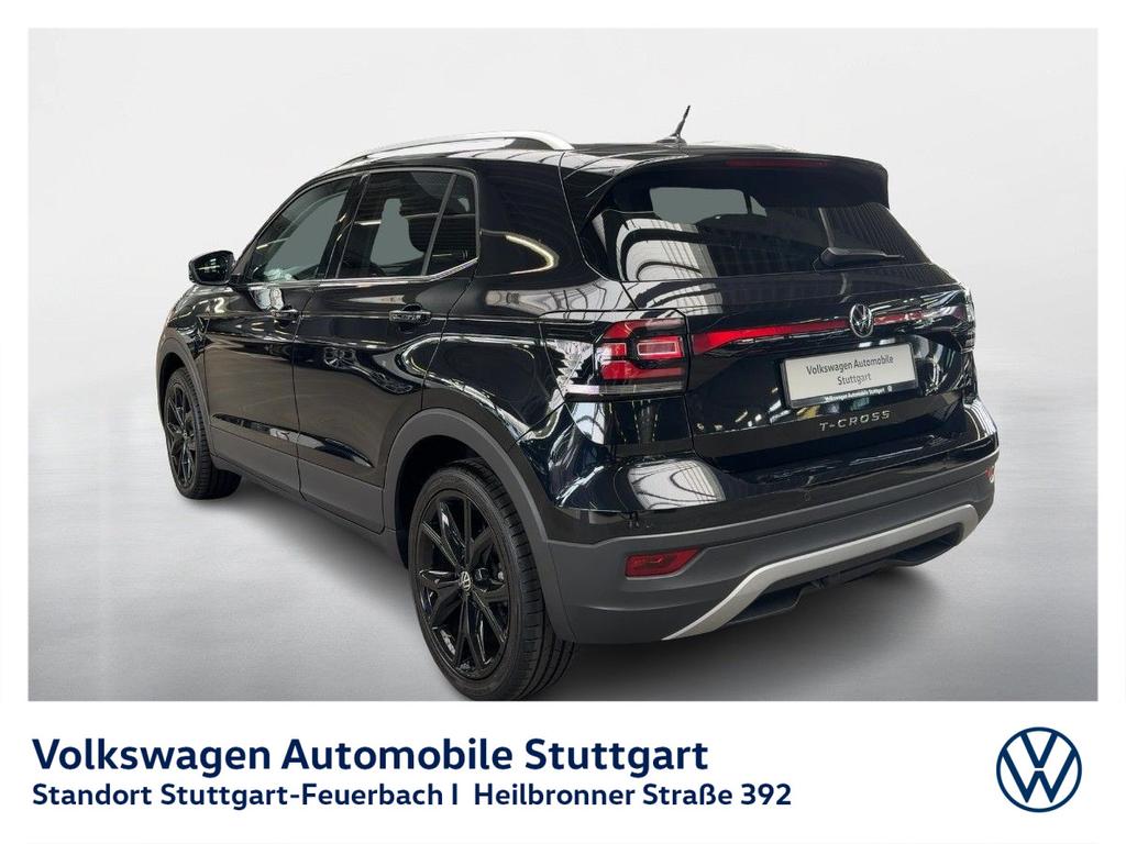 Volkswagen T-Cross 2023 г. Чёрный, пробег 57204 км