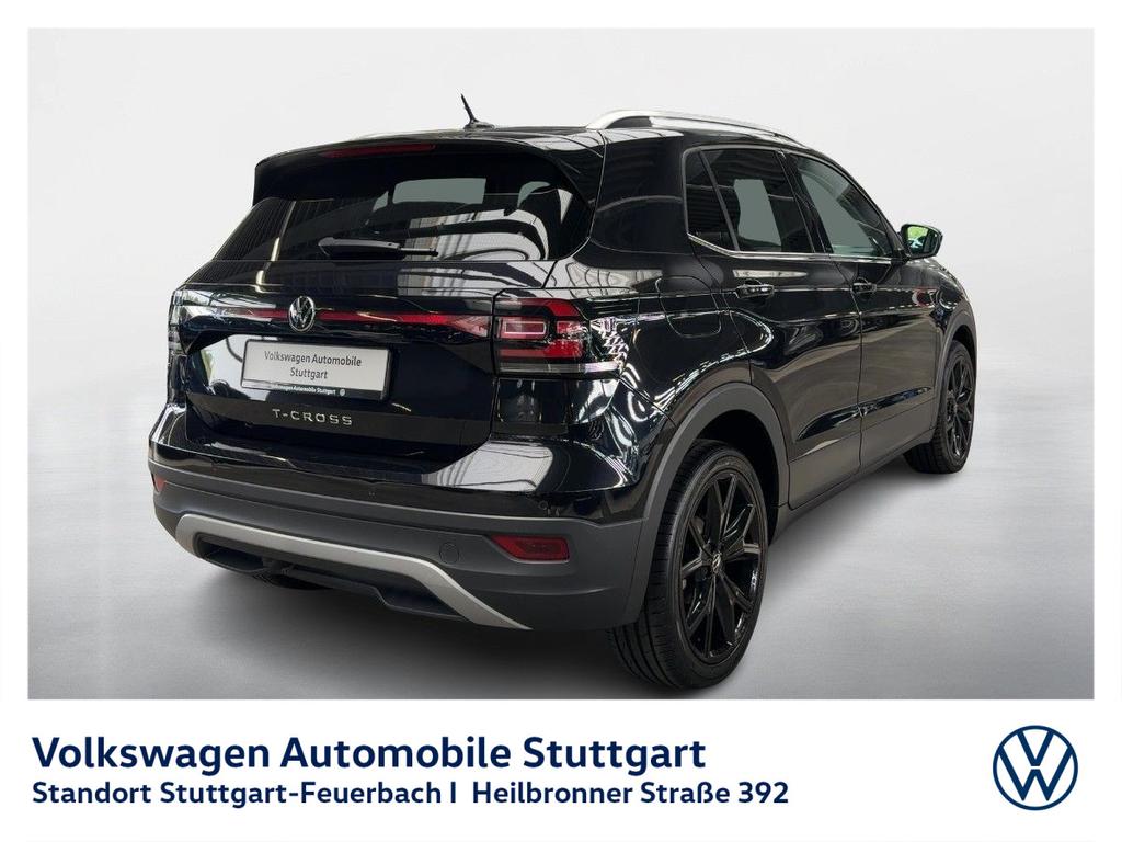 Volkswagen T-Cross 2023 г. Чёрный, пробег 57204 км