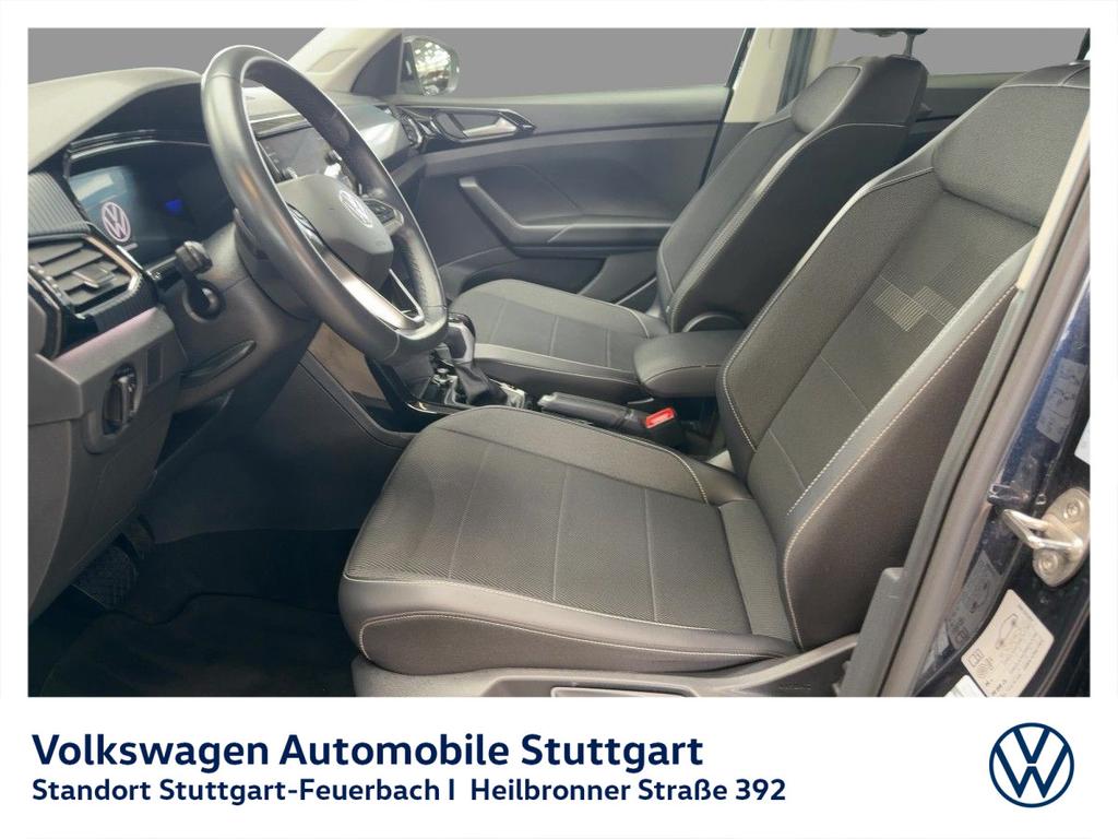 Volkswagen T-Cross 2023 г. Чёрный, пробег 57204 км