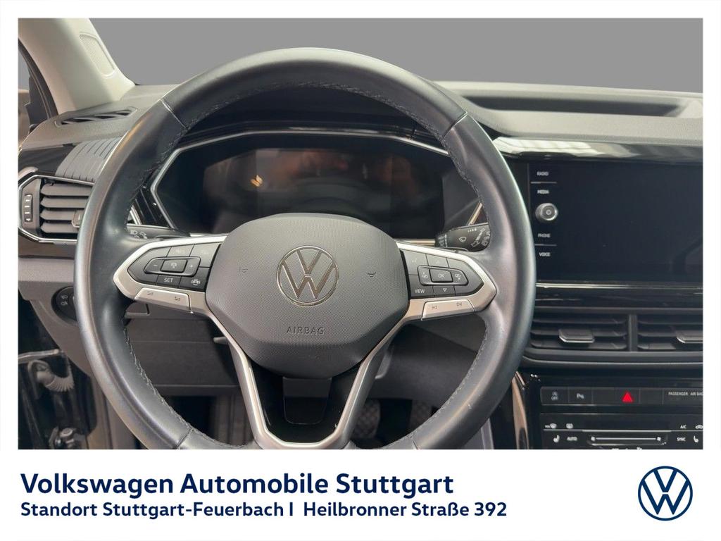 Volkswagen T-Cross 2023 г. Чёрный, пробег 57204 км