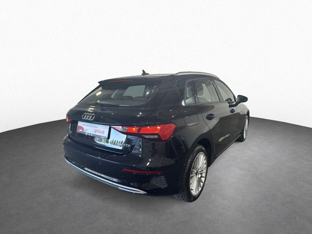 Audi A3 2022 г. Чёрный, пробег 58400 км