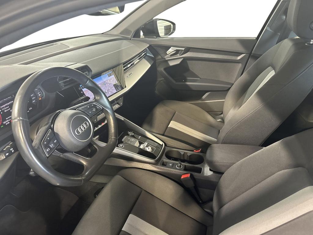 Audi A3 2022 г. Чёрный, пробег 58400 км