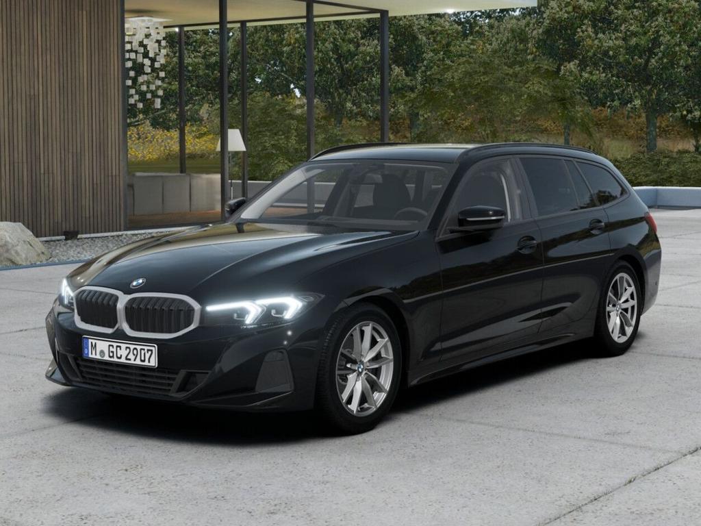 BMW 318 2023 г. Чёрный, пробег 47007 км