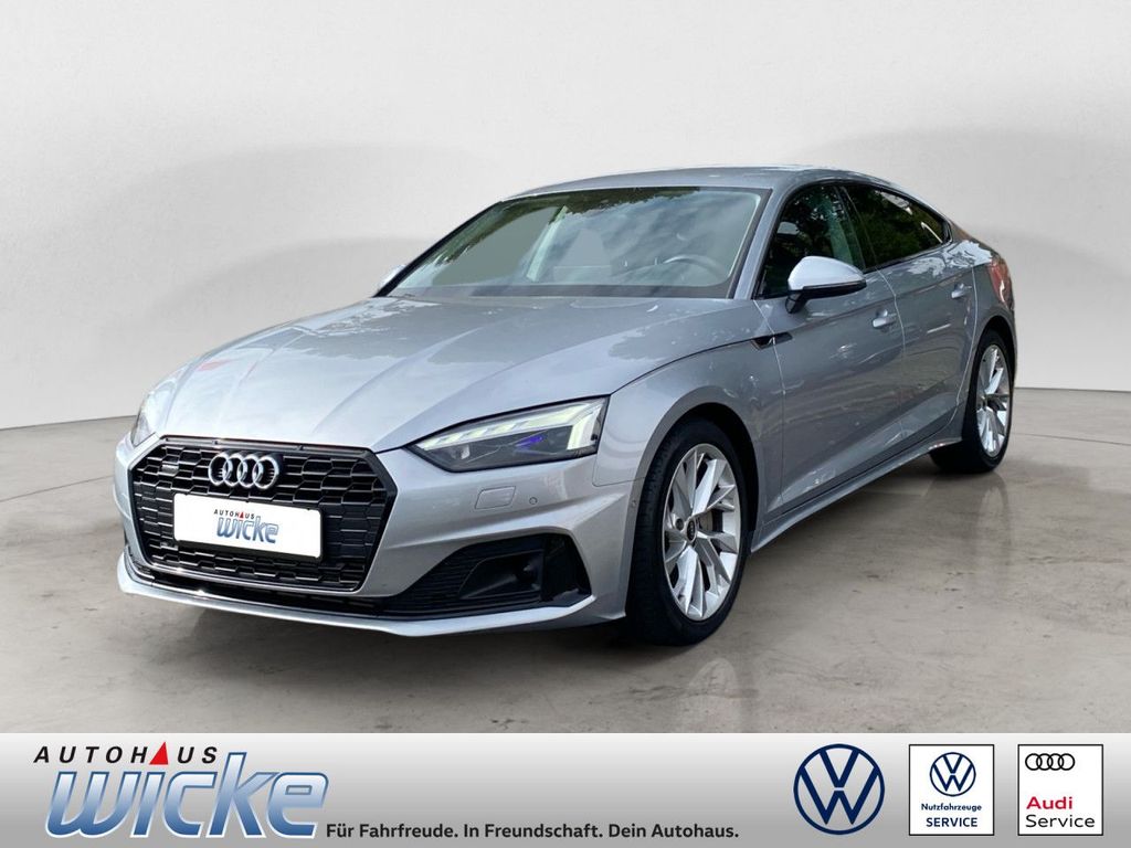 Audi A5 2022 г. Серебристый, пробег 42324 км