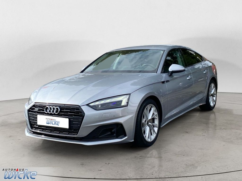 Audi A5 2022 г. Серебристый, пробег 42324 км