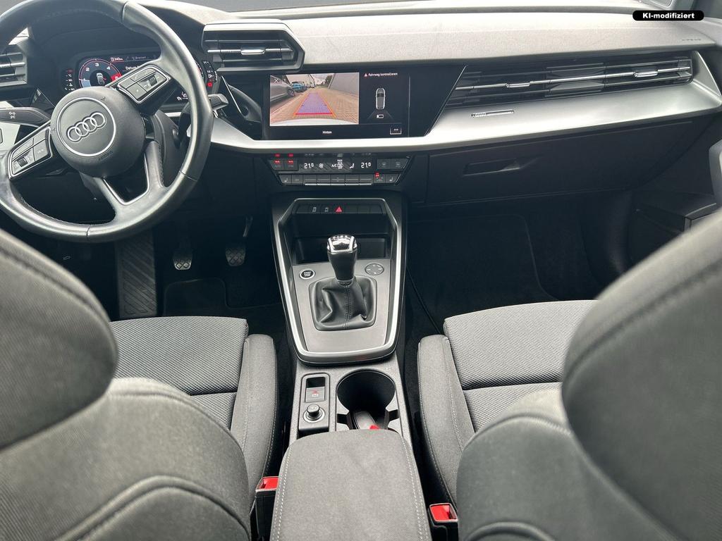 Audi A3 2021 г. Белый, пробег 56340 км