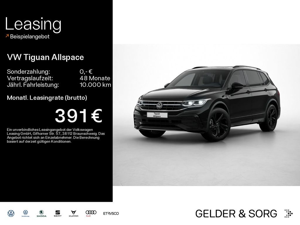 Volkswagen TIGUAN ALLSPACE 2024 г. Чёрный, пробег 42600 км