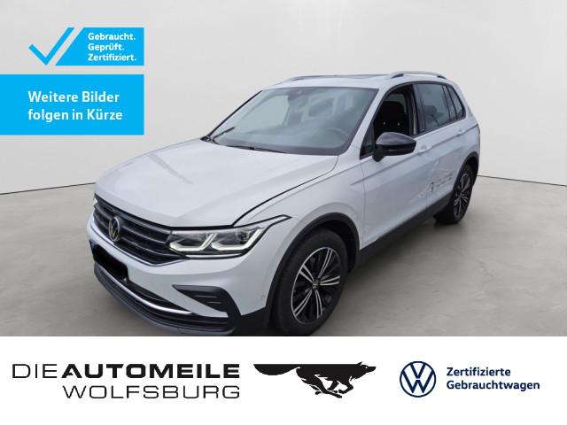 Volkswagen Tiguan 2021 г. Белый, пробег 54874 км