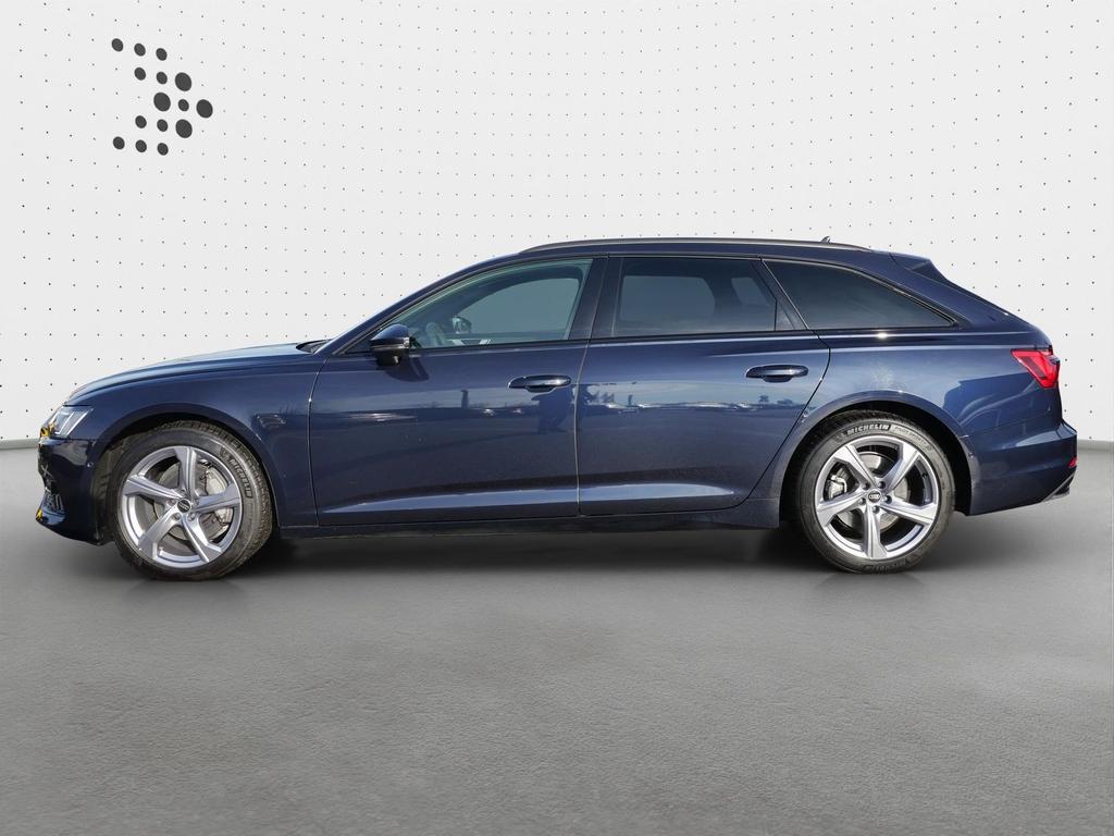 Audi A6 2025 г. Синий, пробег 10566 км